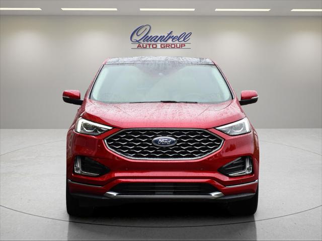 2022 Ford Edge SUV in Rapid Red Metallic Tinted Clearcoat thumbnail 9
