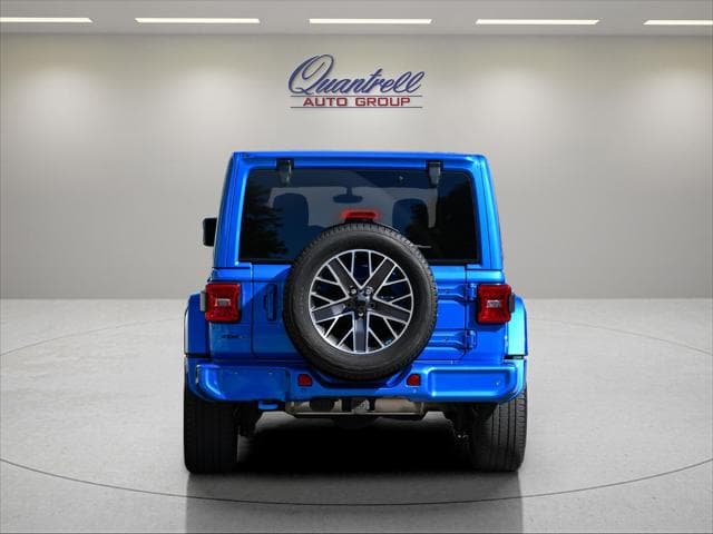 2022 Jeep Wrangler 4xe SUV in Hydro Blue Pearlcoat thumbnail 5