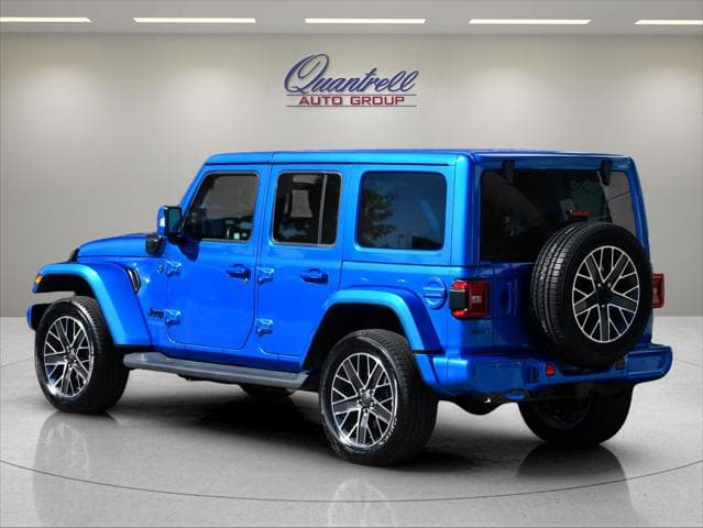 2022 Jeep Wrangler 4xe SUV in Hydro Blue Pearlcoat thumbnail 6