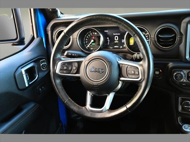 2022 Jeep Wrangler 4xe SUV in Hydro Blue Pearlcoat thumbnail 18