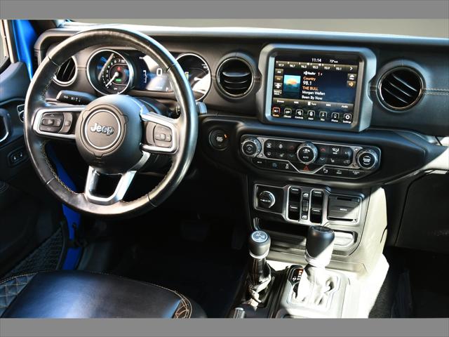 2022 Jeep Wrangler 4xe SUV in Hydro Blue Pearlcoat thumbnail 19