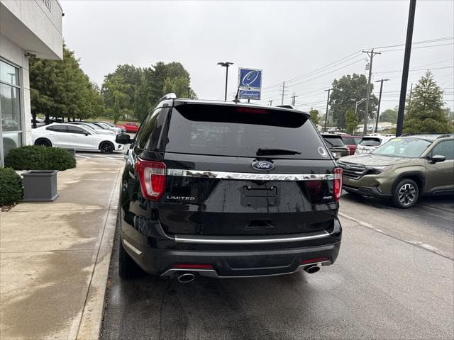 2018 Ford Explorer SUV in Shadow Black thumbnail 4