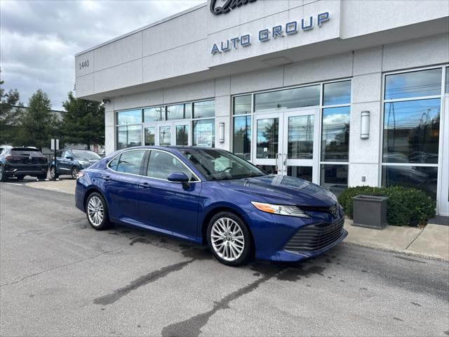 2018 Toyota Camry in Blue Crush Metallic
