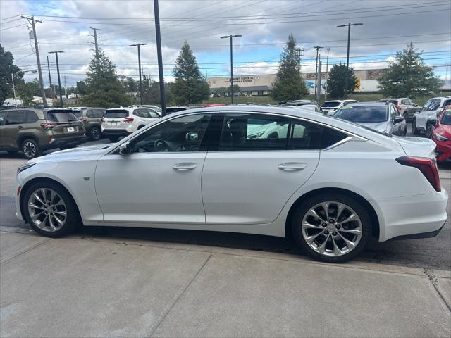 2021 Cadillac CT5 Sedan in Summit White thumbnail 6