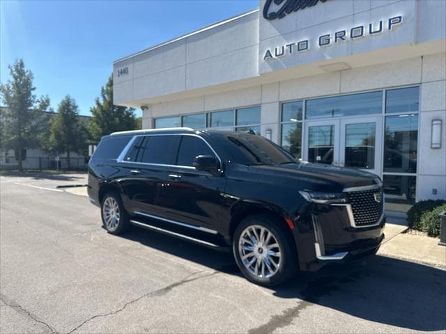 2021 Cadillac Escalade ESV in Black Raven