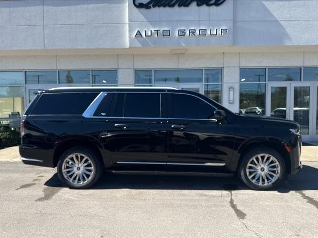 2021 Cadillac Escalade ESV SUV in Black Raven thumbnail 2