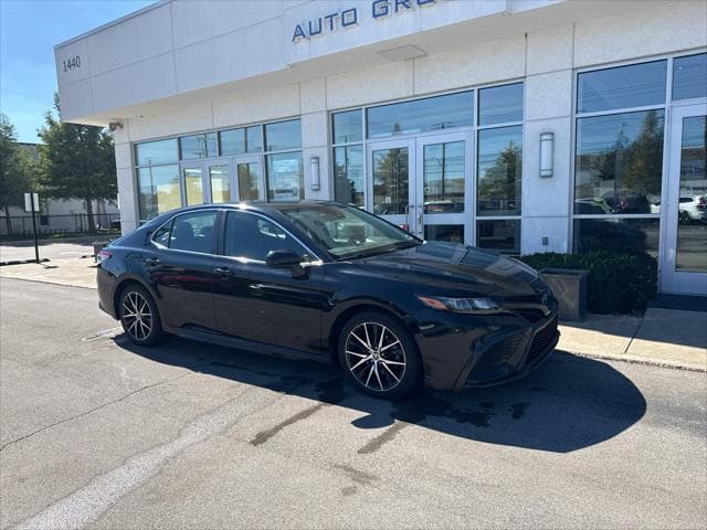 2021 Toyota Camry in Midnight Black Metallic