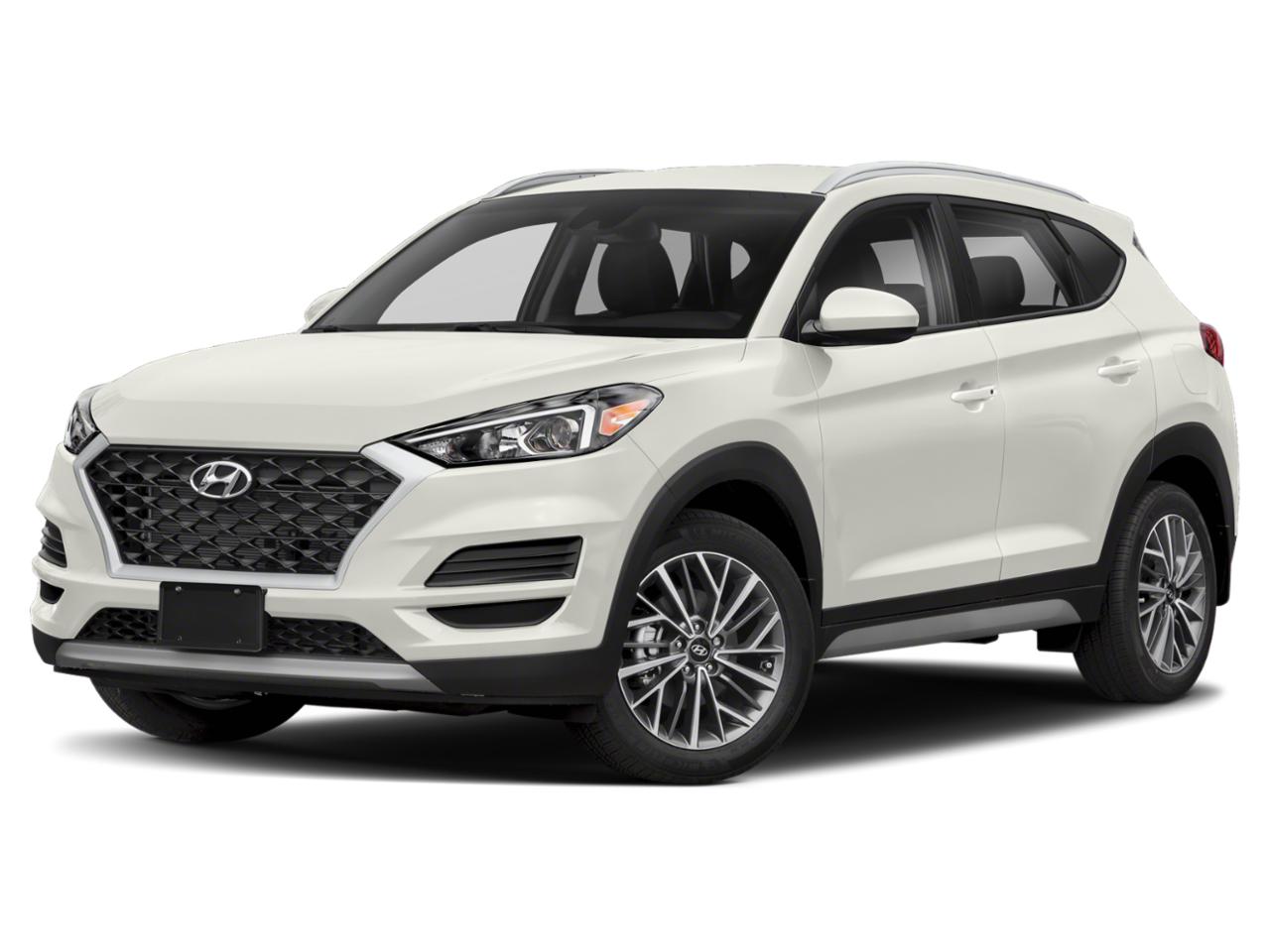 2019 Hyundai Tucson SUV in White Pearl thumbnail 1