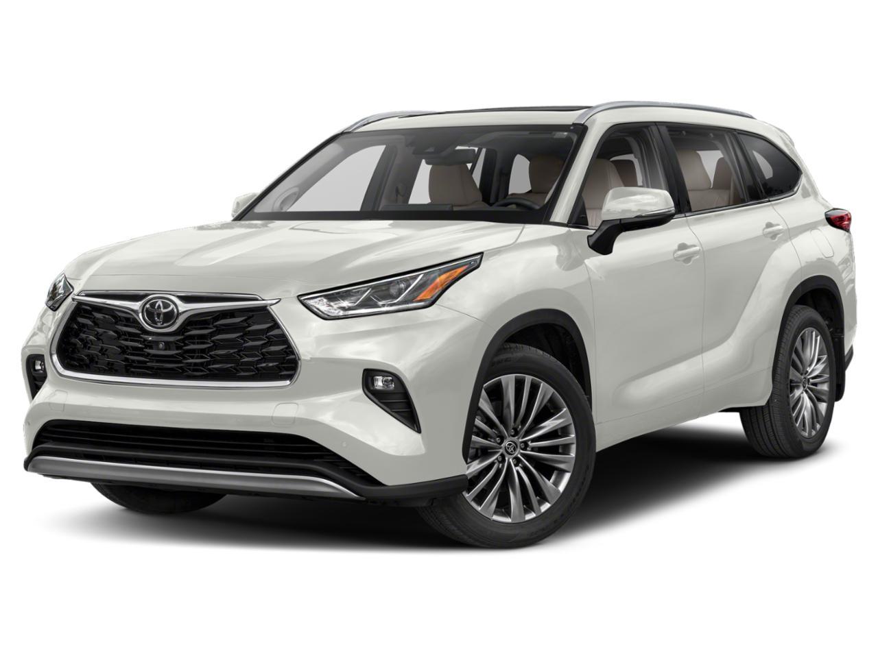 2020 Toyota Highlander SUV in Blizzard Pearl - Image 1