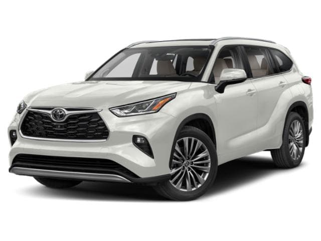 2020 Toyota Highlander in Blizzard Pearl