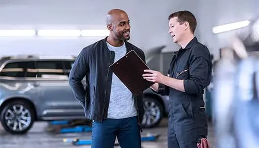 Volvo oil change service