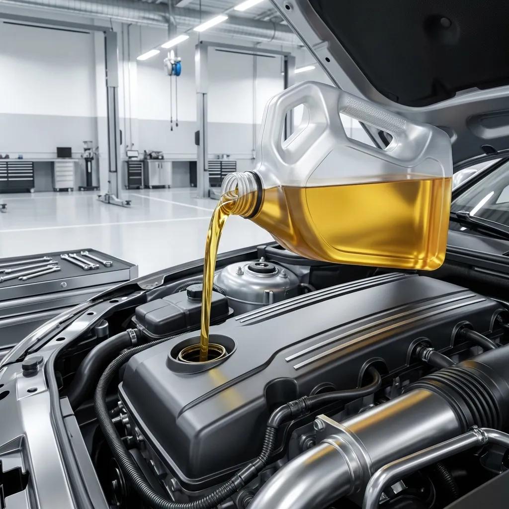 Synthetic oil change service