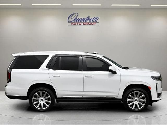 2023 Cadillac Escalade SUV in Crystal White Tricoat - Image 3