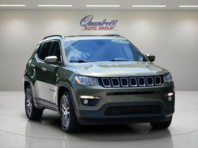 2020 Jeep Compass SUV in Olive Green Pearlcoat - Image 2