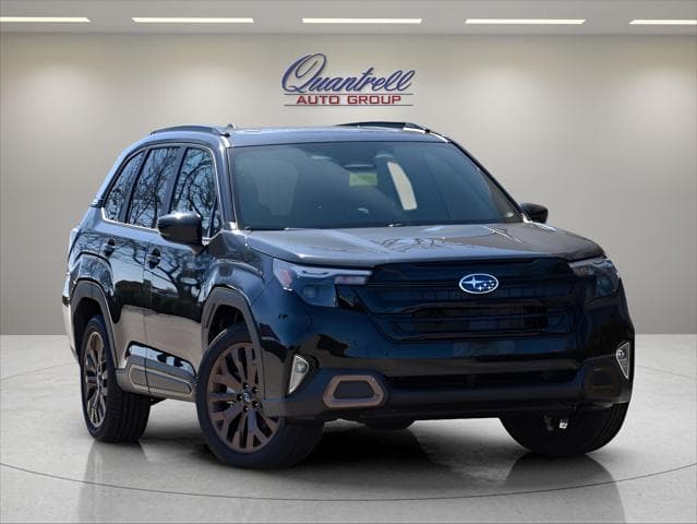 2026 Subaru Forester in Crystal Black Silica