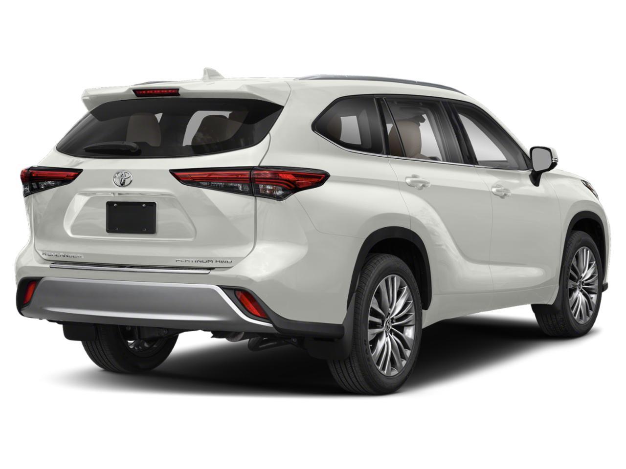 2020 Toyota Highlander SUV in Blizzard Pearl - Image 2